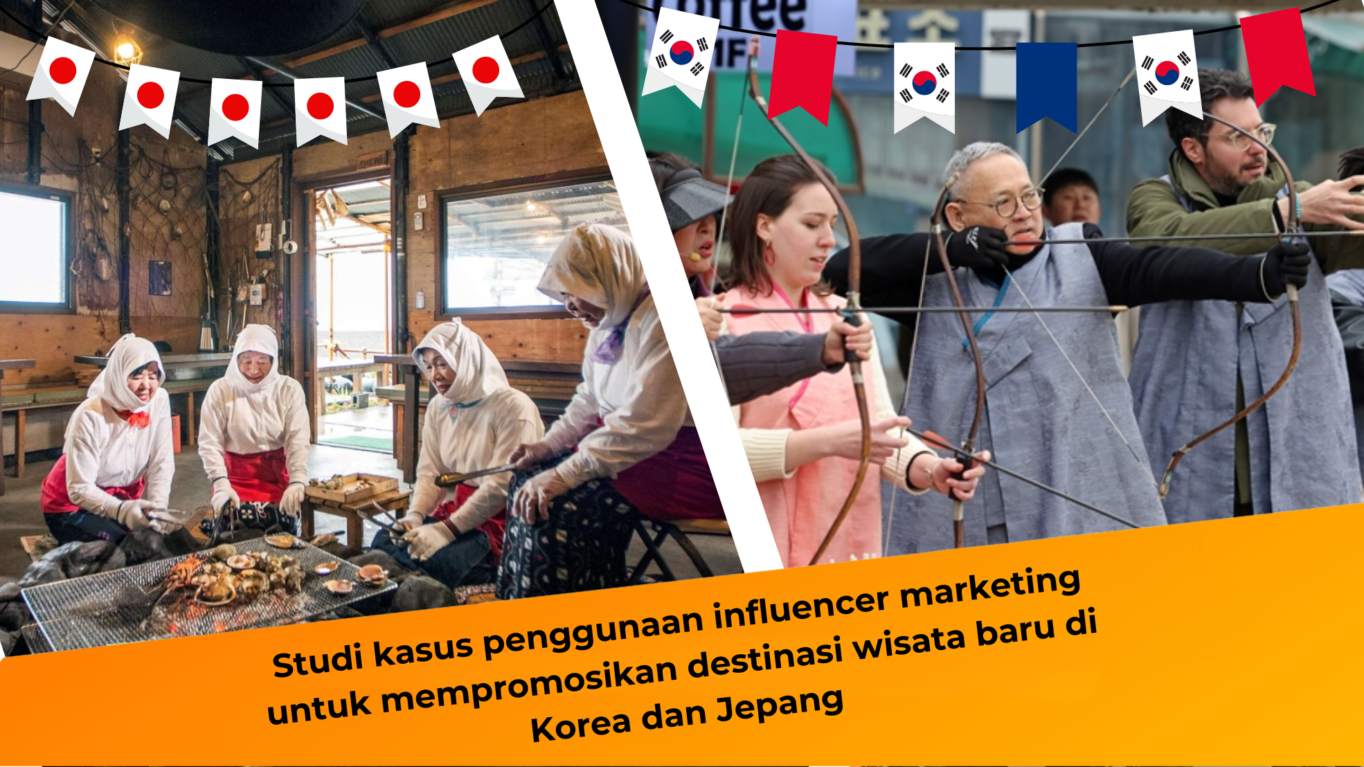 Studi kasus penggunaan influencer marketing untuk mempromosikan destinasi wisata baru di Korea dan Jepang