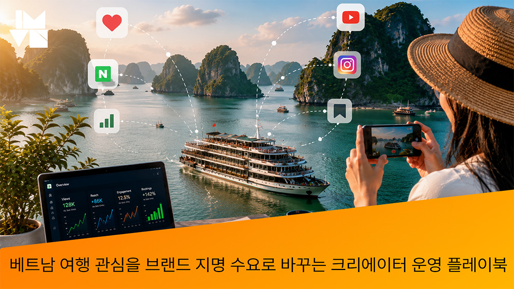 베트남 여행 관심을 브랜드 지명 수요로 바꾸는 크리에이터 운영 플레이북