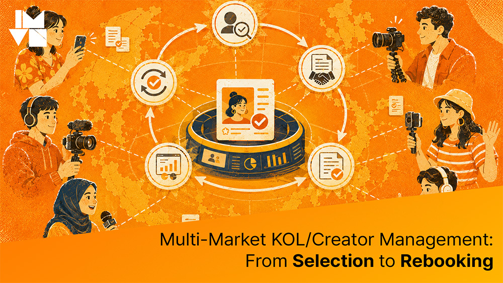 Multi-Market KOL/Creator Management: From Selection to Rebooking