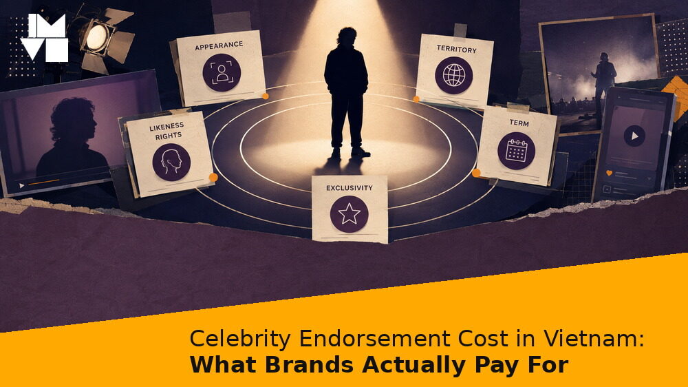 Celebrity Endorsement Cost in Vietnam: What Brands Actually Pay For