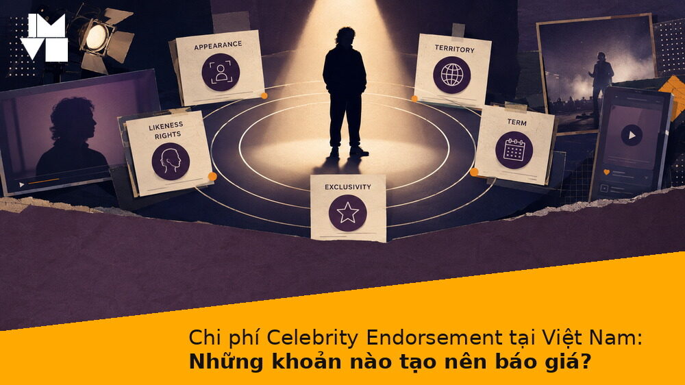 Chi phí Celebrity Endorsement tại Việt Nam: Những khoản nào tạo nên báo giá?