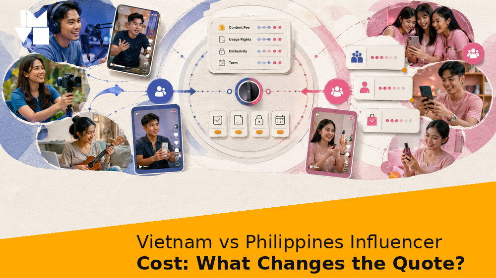 Vietnam vs Philippines Influencer Cost: What Changes the Quote?