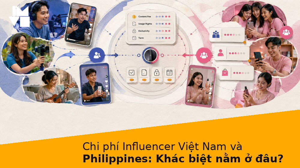 Chi phí Influencer Việt Nam và Philippines: Khác biệt nằm ở đâu?