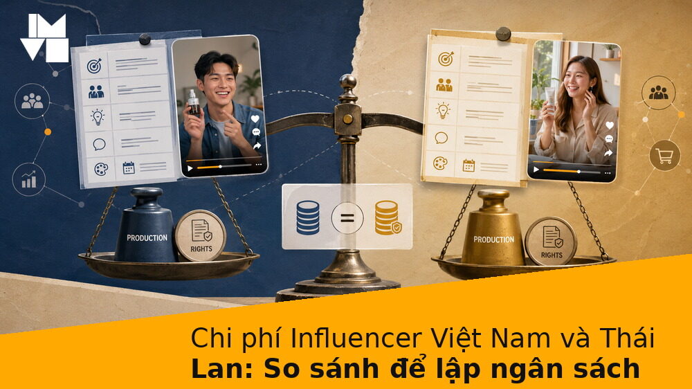 Chi phí Influencer Việt Nam và Thái Lan: So sánh để lập ngân sách