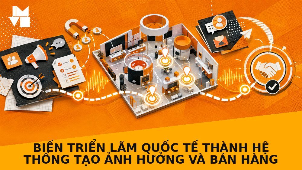 Biến triển lãm quốc tế thành hệ thống tạo ảnh hưởng và bán hàng