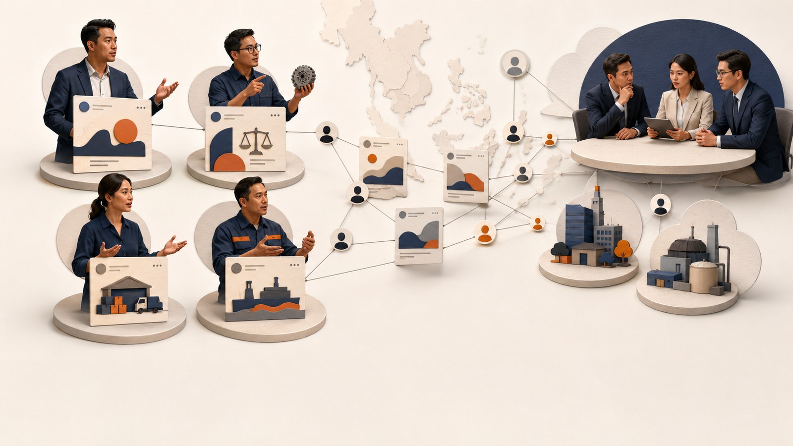 Founder engineer distributor expert และ buyer เชื่อมกันผ่านคอนเทนต์มืออาชีพ