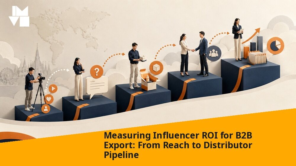 Measuring Influencer ROI for B2B Export: From Reach to Distributor Pipeline