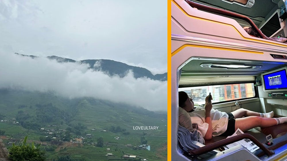 Sa Pa scenery and sleeper-bus travel showing the gap between attraction and booking certainty